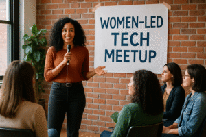 Starting a women-led tech meetup