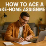 How to ace a take-home assignment