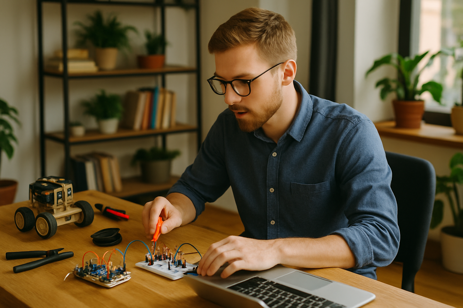Learning by building side projects