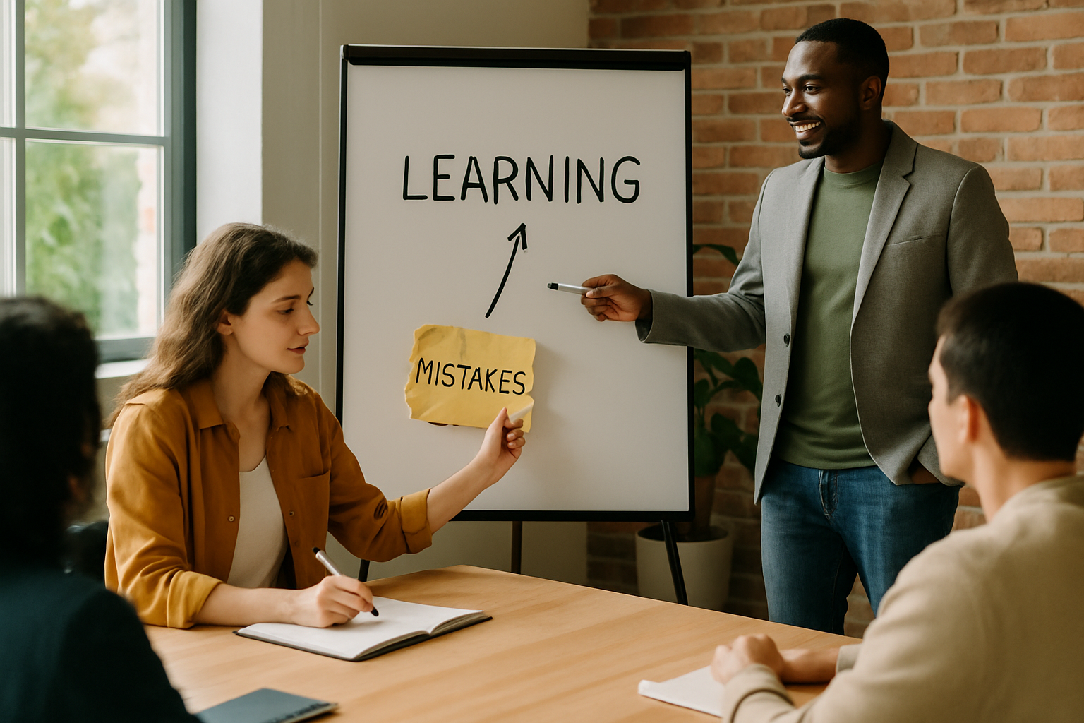 Turning mistakes into learning assets