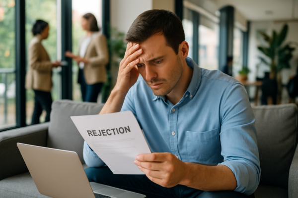 Handling rejection in job searches