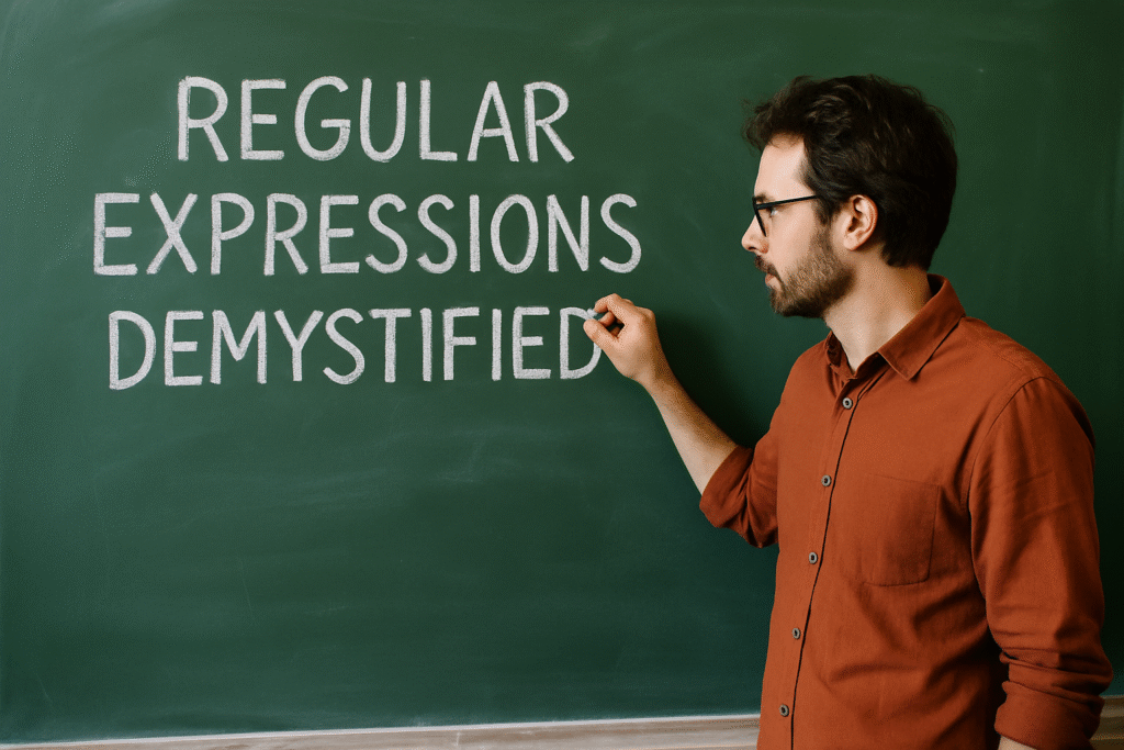 Regular expressions demystified - Grade Builder - Living Courses for ...