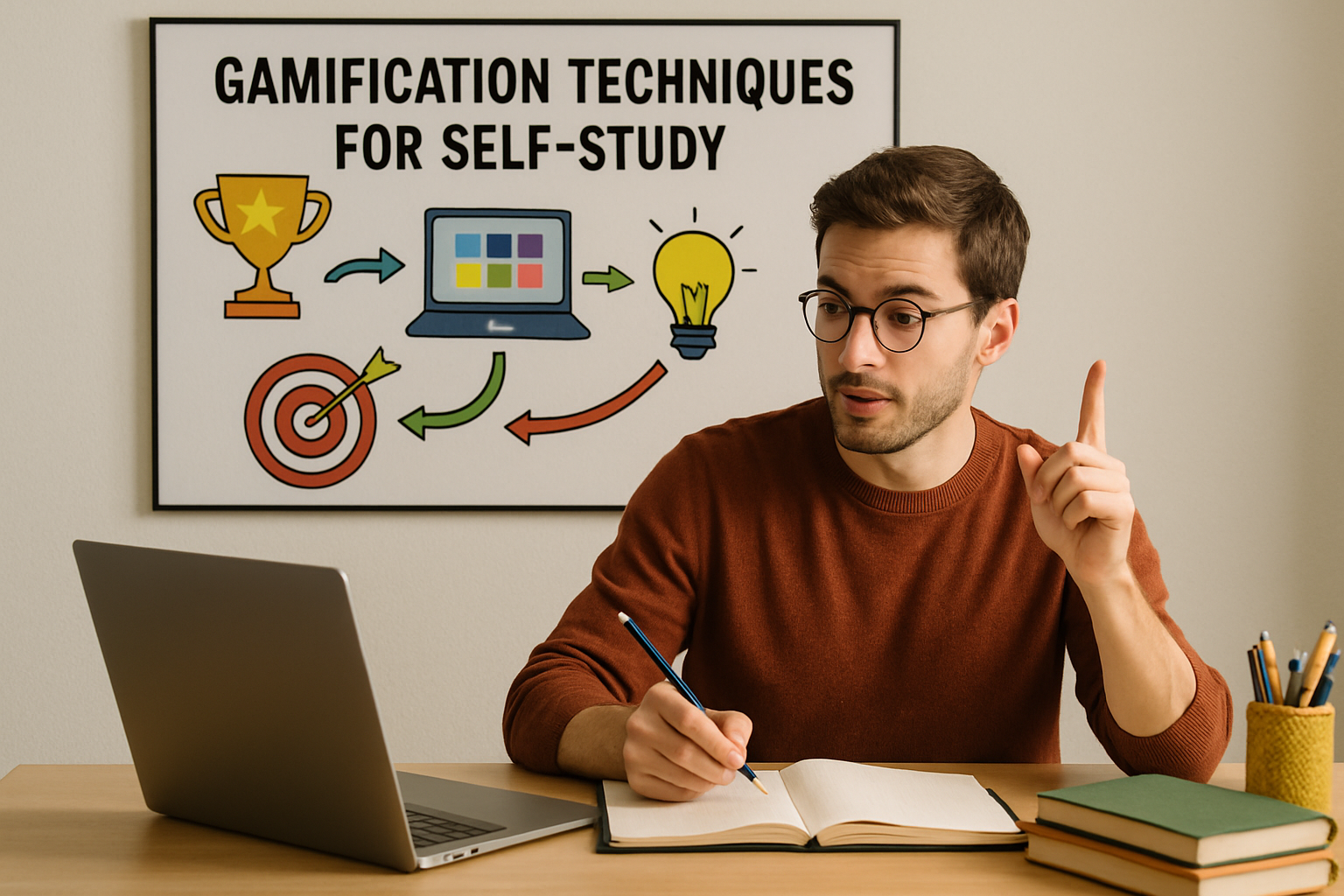 Gamification techniques for self-study
